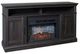 StyleCraft Gray Media Fireplace Cabinet-0