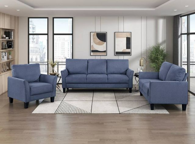 Homelegance® Aliana Blue Accent Chair-1