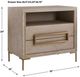 Uttermost® Alessia Light Oak Side Table-4