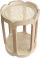Magnussen Home® Sunset Cove Sanibel Brown Drum Table-2
