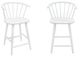 Crown Mark Janna White Counter Stool-3