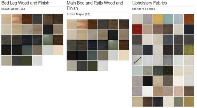 Country View Woodworking Customizable Rochelle King Upholstered Panel Bed-1