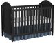 Westwood Design Harper Black Cottage Crib-0