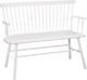 Crown Mark Jerimiah White Bench-0