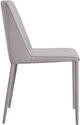 Moe's Home Collection Nora 2-Piece Light Grey Dining Chair Set-2