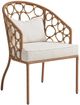 Universal Explore Home™ Weekender Coastal Living Home Pebble Natural-Nomad Snow Dining Arm Chair-0