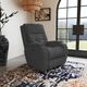 Flexsteel® Customizable Strait Power Recliner with Power Headrest-2