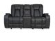 Cowboy Reclining Gilder Console Loveseat-1