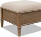 Modus Furniture Whitmore Beige/Claystone Storage Ottoman-5