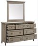 Magnussen Home® Paxton Place Gray Dresser and Mirror-1