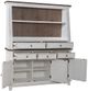Liberty Furniture River Place Riverstone White Server and Hutch-4