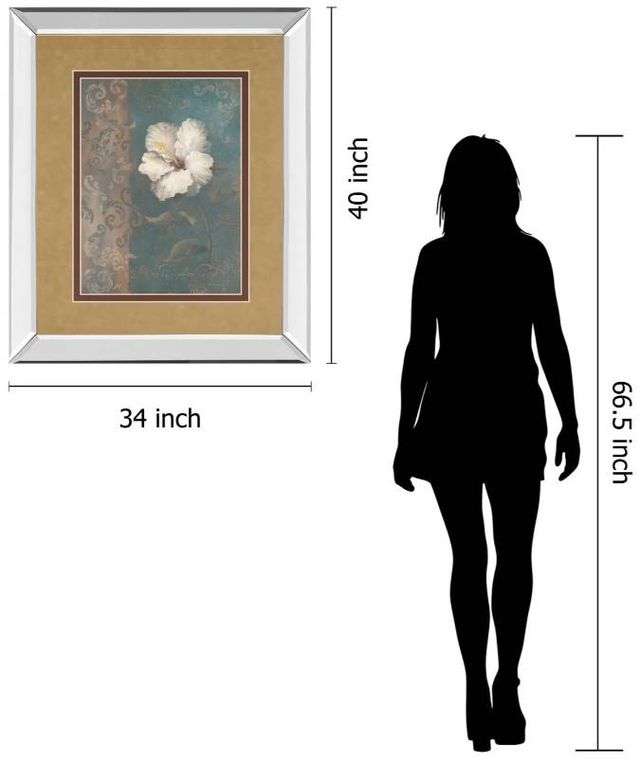 Classy Art Floral Trans II by Vivian Flasch Wall Art-2