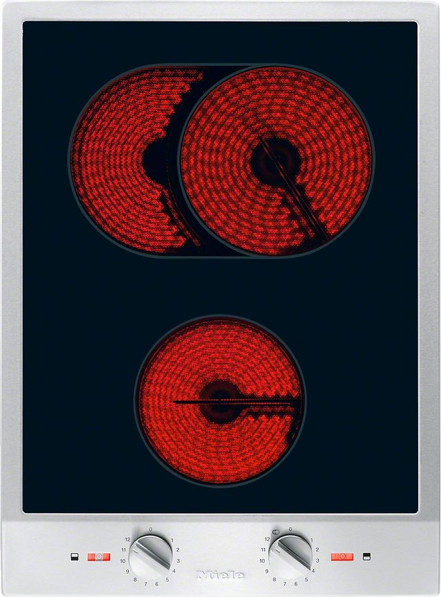 Miele CombiSet™ 15" Stainless Steel Electric Cooktop Bekins Grand