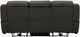 Kate Preston Home Aline Anthracite Zero Gravity Power Reclining Sofa with Power Headrest-3