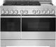 JennAir® NOIR™ 48" Stainless Steel Pro Style Gas Range-0