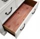 Furniture of America® Hampstead White/Dark Brown Chest-2