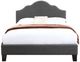 Emerald Home Madison Charcoal California King Upholstered Panel Bed-4