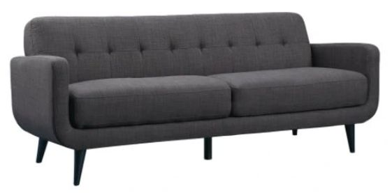 Elements International Hadley Charcoal Sofa-0