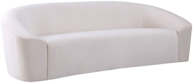 Meridian Furniture Riley Cream Upholstered Sofa-0