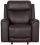 Franklin™ Argent Duvall Coffee Fabric Power Rocker Recliner-3