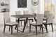 Cottage Creek Furniture Aspen Court Brown Dining Table with Black Base-2