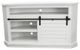 American Heartland Manufacturing Rustic Bower Shutter Corner TV Stand-0