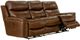 Catnapper® Ceretti Brown Leather Power Reclining Sofa-1