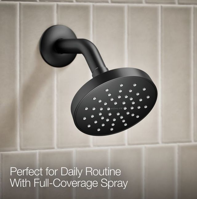 KOHLER® Elate® Rite-Temp® Matte Black 1.5 GPM Shower Trim Kit-4
