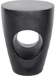Moe's Home Collection Aylard Black Fiberstone Outdoor Stool-0