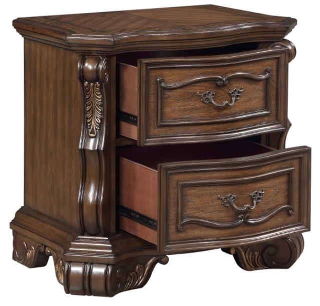Homelegance® Gilmartin Dark Brown Nightstand-4