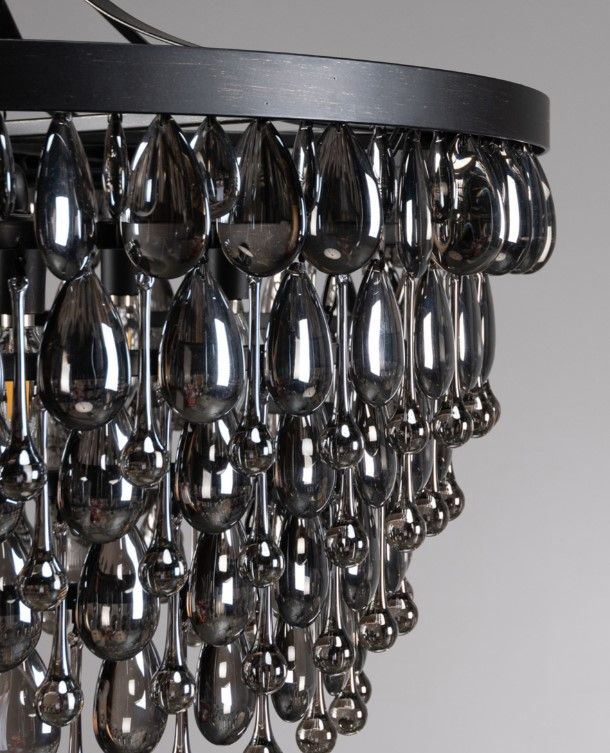 Classic Home Renata Black Chandelier-1