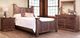 International Furniture Direct Madeira 4-Piece Brown Queen Bedroom Set-0
