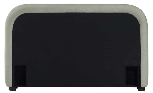 Meridian Furniture Vaughn Mint Queen Chenille Fabric Upholstered Panel Bed-3