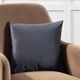 Renwil® Anemone Slate Gray 20''x20'' Decorative Pillow-3