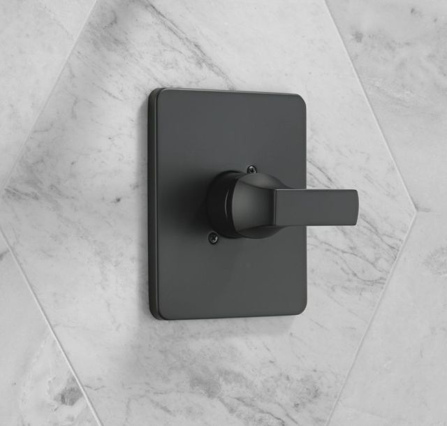 Delta Velum™ Monitor® 14 Series Matte Black Valve Only Trim-1