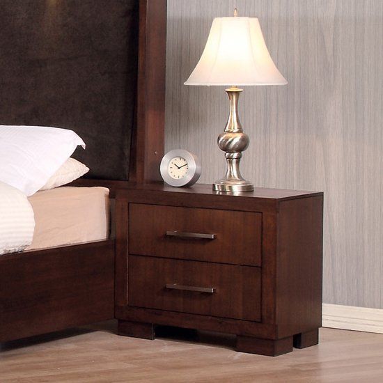 Coaster® Jessica 4-Piece Cappuccino Queen Bedroom Set-2