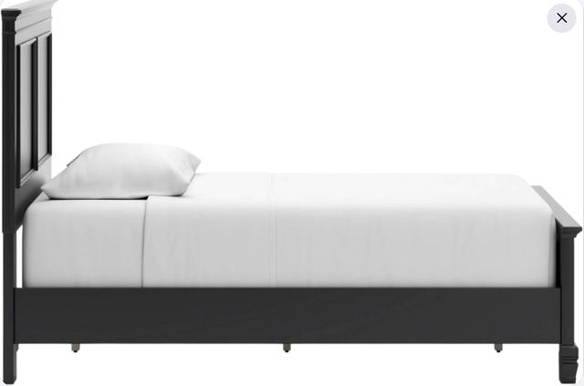 Signature Design by Ashley® Lanolee Black Twin Panel Bed-2