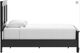 Signature Design by Ashley® Lanolee Black Twin Panel Bed-2