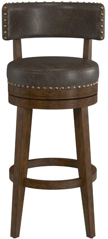 HH2 Home Lawton Walnut Counter Stool-1