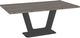Amisco Customizable Amelia 72" Rectangular Dining Table with Decorative Bolts and 1.5" Solid Birch Top-0