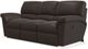 La-Z-Boy® Reese La-Z Time® Leather Dark Brown Full Reclining Sofa-5