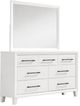 New Classic® Home Furnishings Ballard 3-Piece White Youth Full Panel Bedroom Set-3