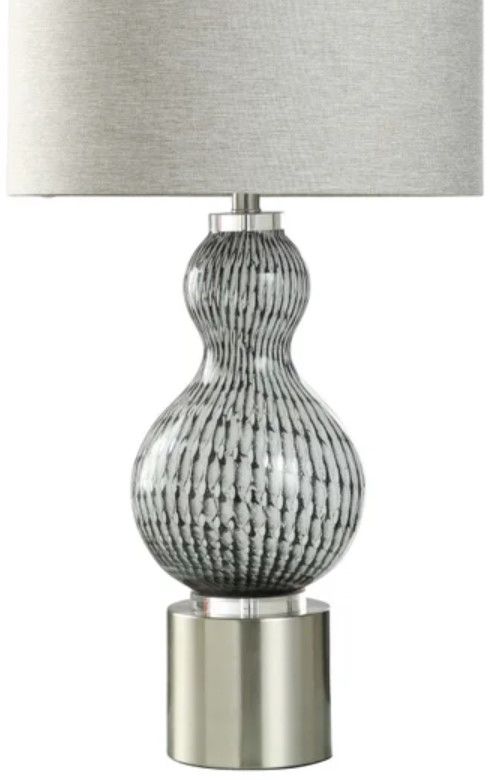 StyleCraft Gray/Treasure Gray Table Lamp-2