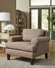 Best® Home Furnishings Customizable Lumira Club Chair with Espresso Legs-3