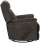 Flexsteel® Meet Your Perfect Match Sophisticated Steel Manual Swivel Gliding Recliner-2