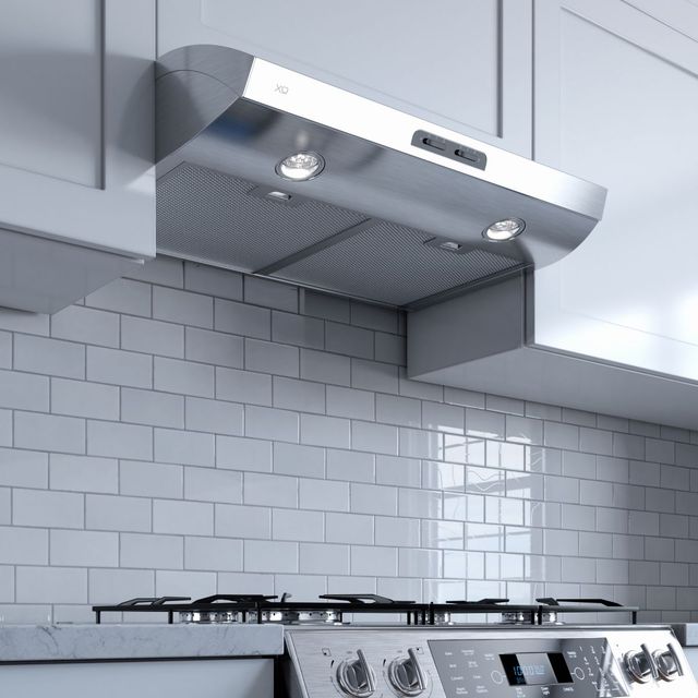 XO XOE Series 30" White Under Cabinet Hood-2