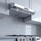 XO XOE Series 30" White Under Cabinet Hood-2
