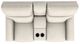La-Z-Boy® Ava Ivory Power Reclining Loveseat with Console and Headrest-4
