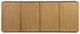 Nest Home Collections Sylvie Natural Long Cabinet-1