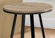 Monarch Specialties Inc. 22"H Dark Taupe Accent Table with Black Base -2